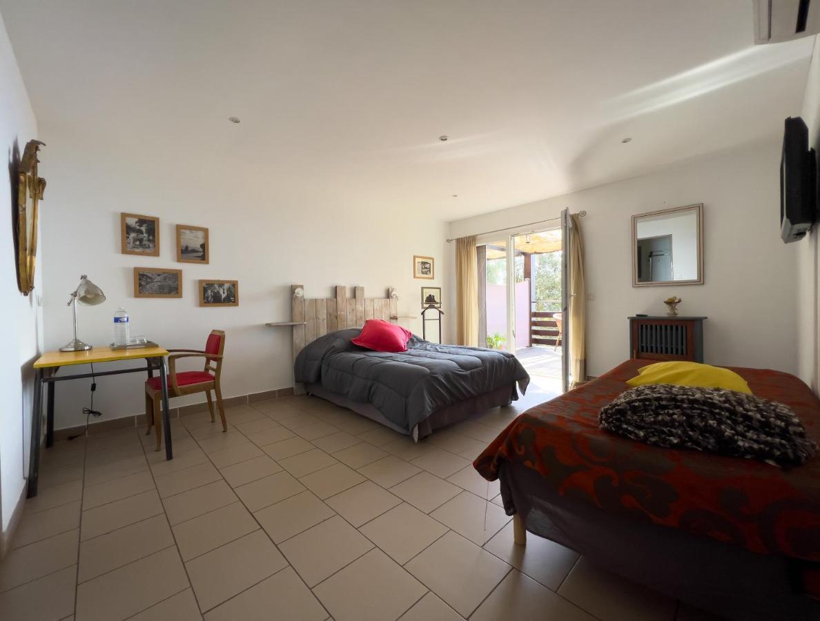 La Pampa Cargese Chambres D Hotes Exteriér fotografie